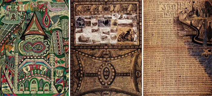Examples of art work by Adolf Wölfli